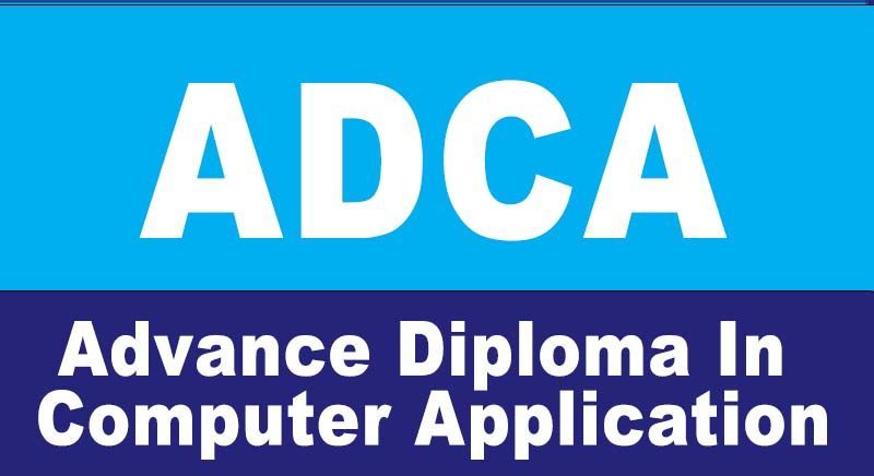 5 IN ADVANCE DIPLOMA IN COMPUTER APPLICATION(ADCA) ( A-5 )